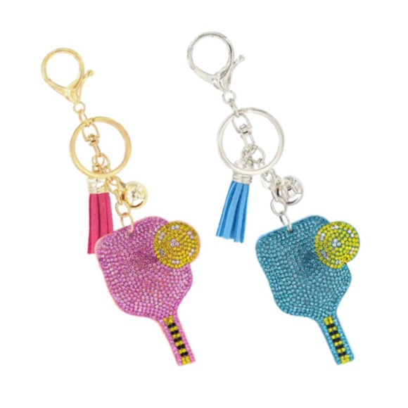 Puffy Pickleball Key Ring Accessory - Picture 1 of 1